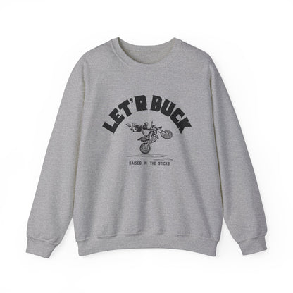 Let'r Buck Unisex Crewneck