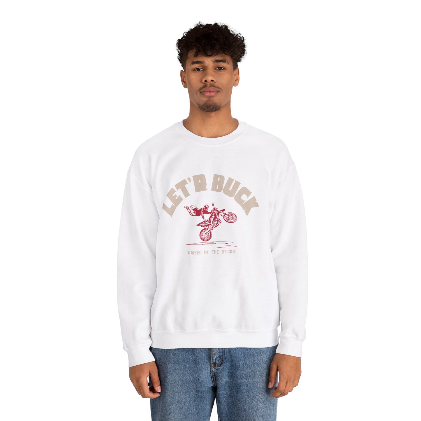 Let'r Buck Unisex Crewneck