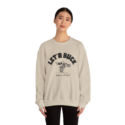 Let'r Buck Unisex Crewneck