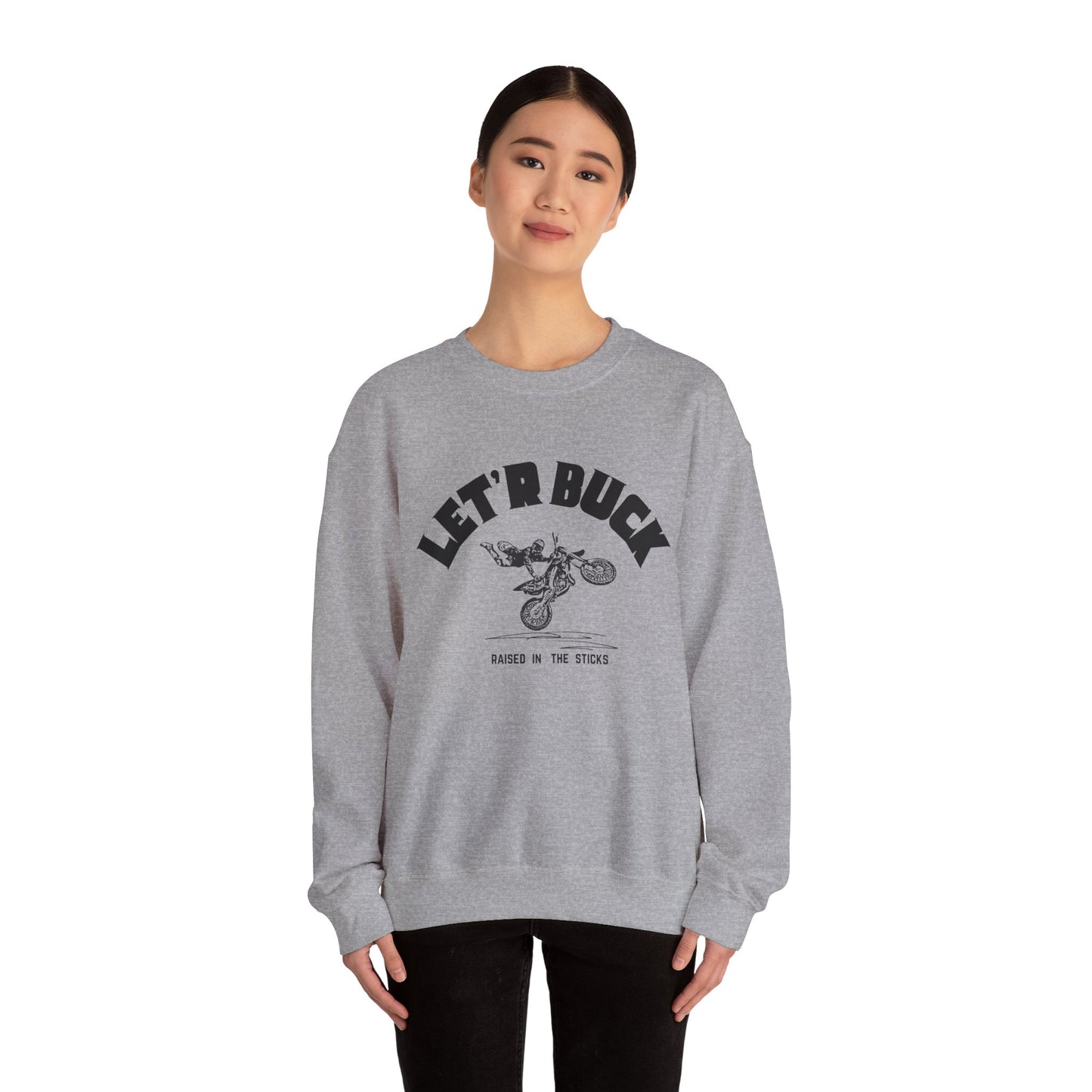 Let'r Buck Unisex Crewneck