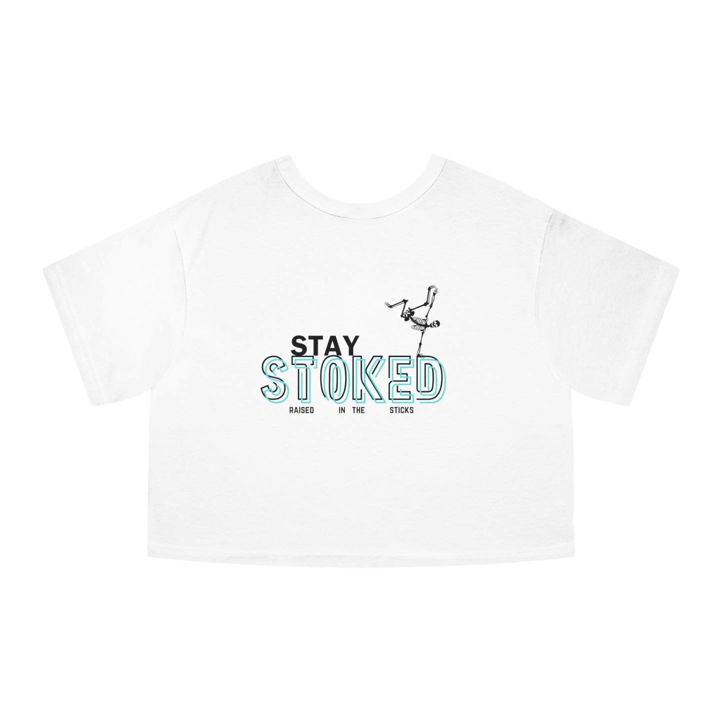 Stay Stoked Women's Cropped Tee