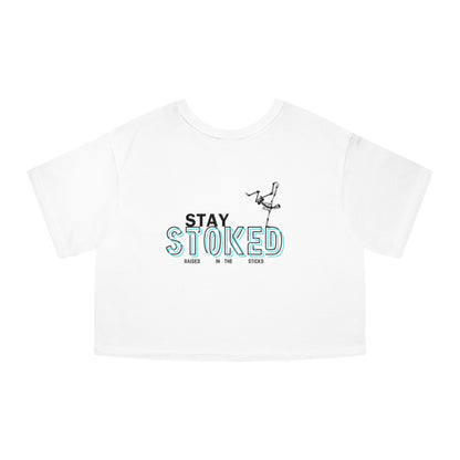 Stay Stoked Women's Cropped Tee