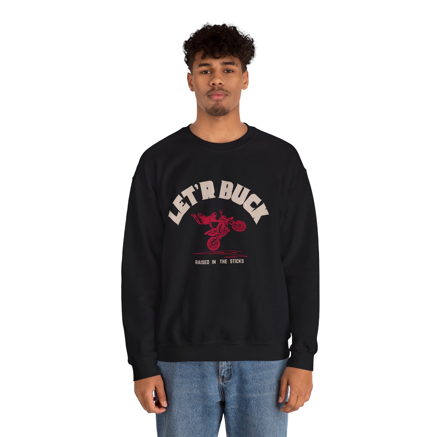 Let'r Buck Unisex Crewneck