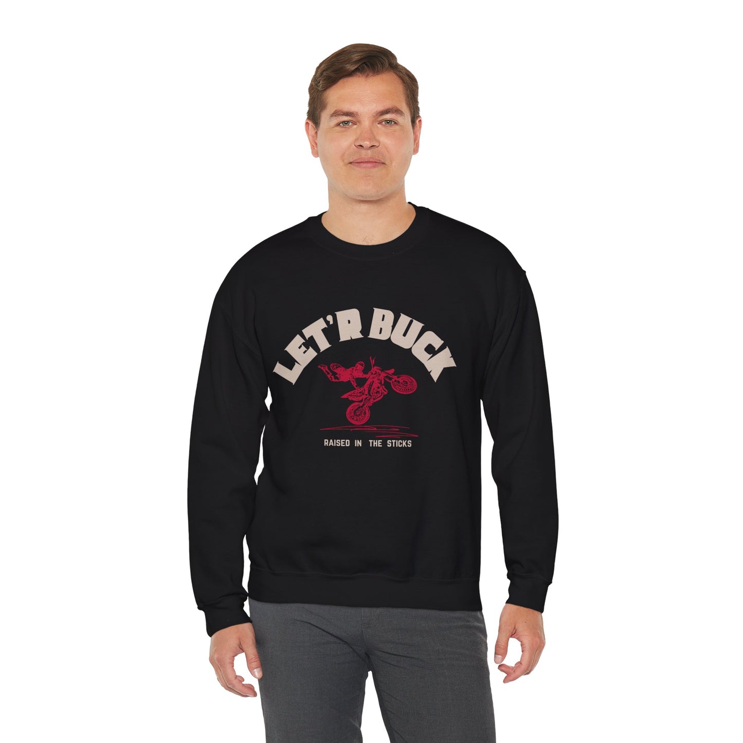 Let'r Buck Unisex Crewneck