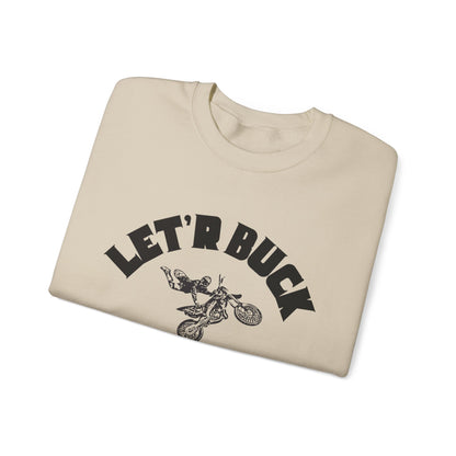 Let'r Buck Unisex Crewneck