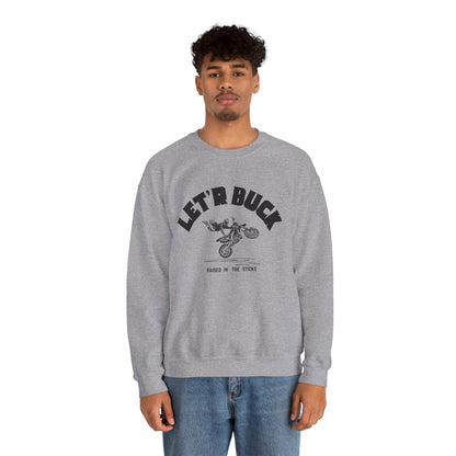 Let'r Buck Unisex Crewneck