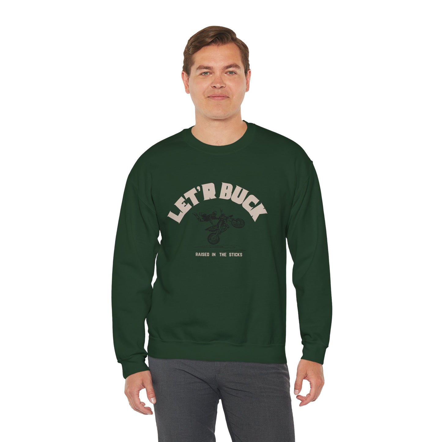 Let'r Buck Unisex Crewneck